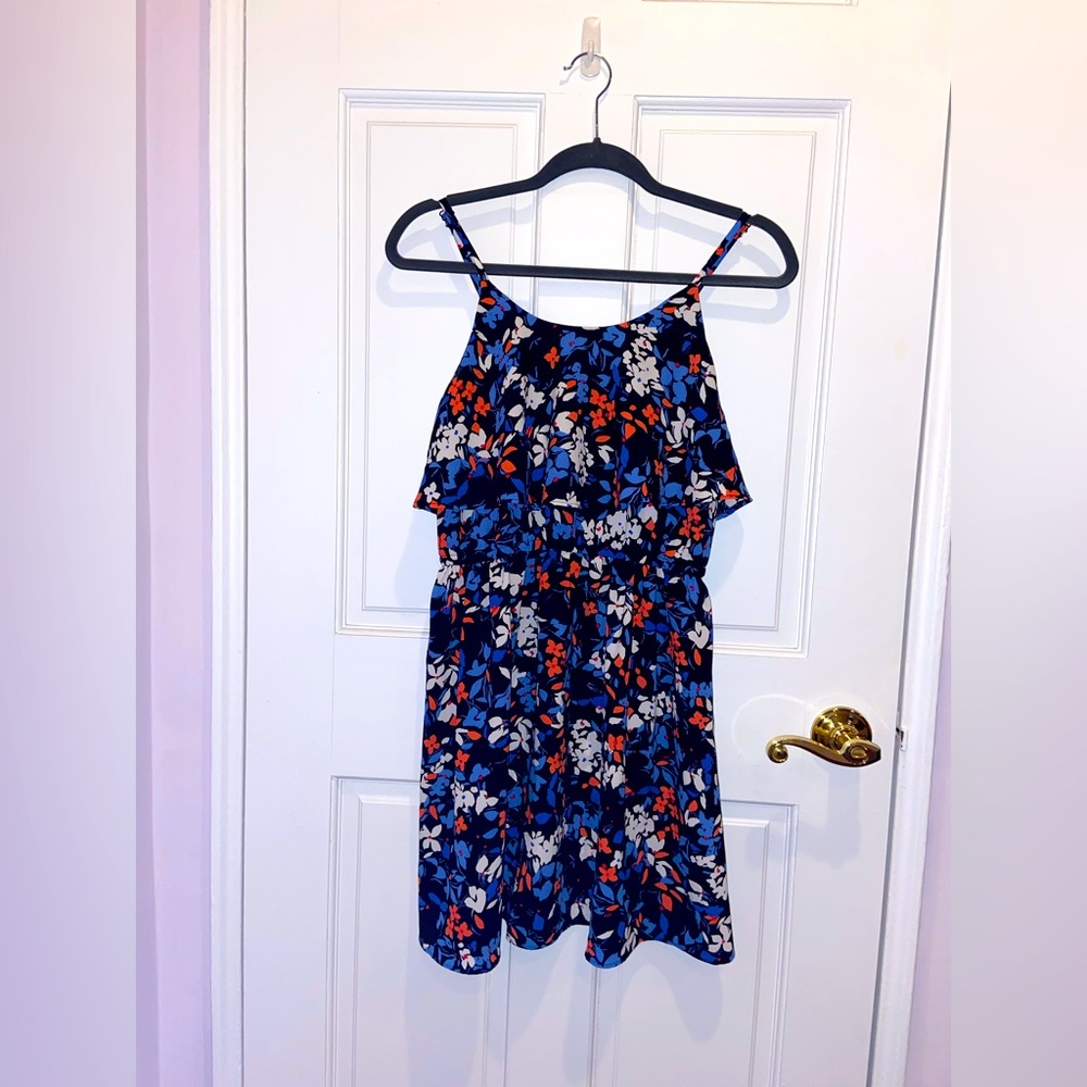 Women’s Floral Ruffle Top Dress